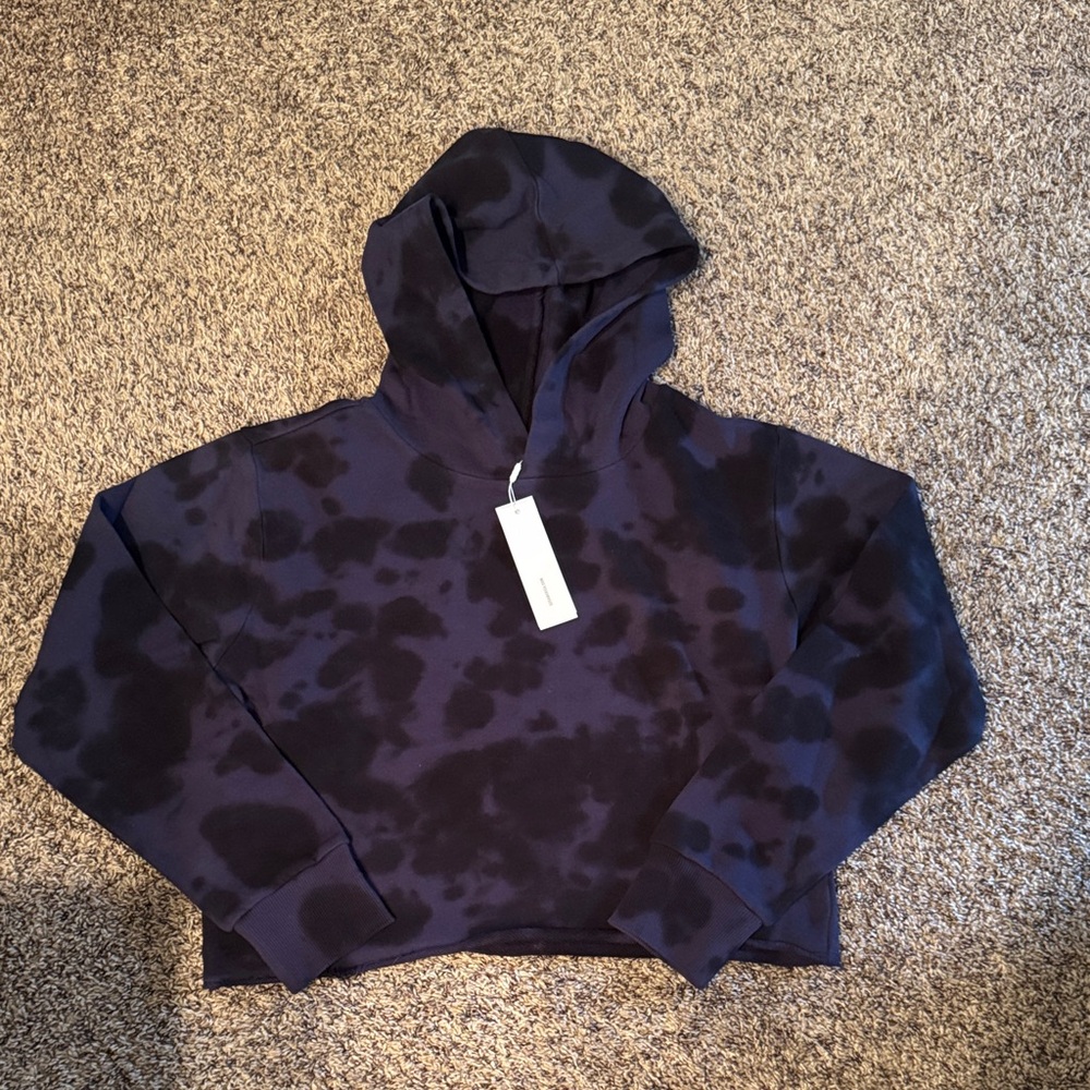525 America Navy and Black Tie-Dye Hoodie